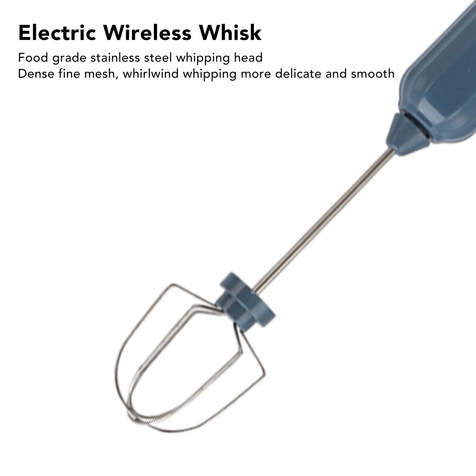 USB 家庭用ステンレス鋼電動ミキサーハンドヘルド小型ミキサーワイヤレス泡立て器泡立て器