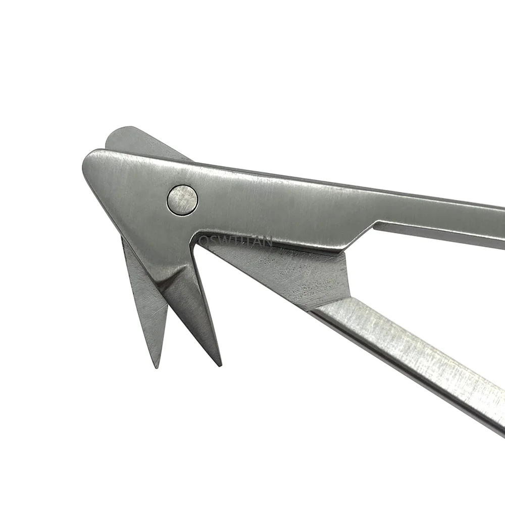 กรรไกรขนาดเล็ก45 ° 60 ° 90 ° 135 ° ทำมุมมงกุฎ1ชิ้นปลายทื่อเครื่องมือผ่าตัดขนาดเล็กสแตนเลส