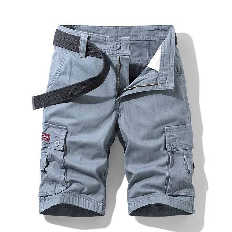 Pantaloncini cargo da uomo nuovi estivi Pantaloncini tattici multitasche in cotone Pantaloncini Bermuda casual da uomo Pantaloncini da jogging militari da esterno Uomo