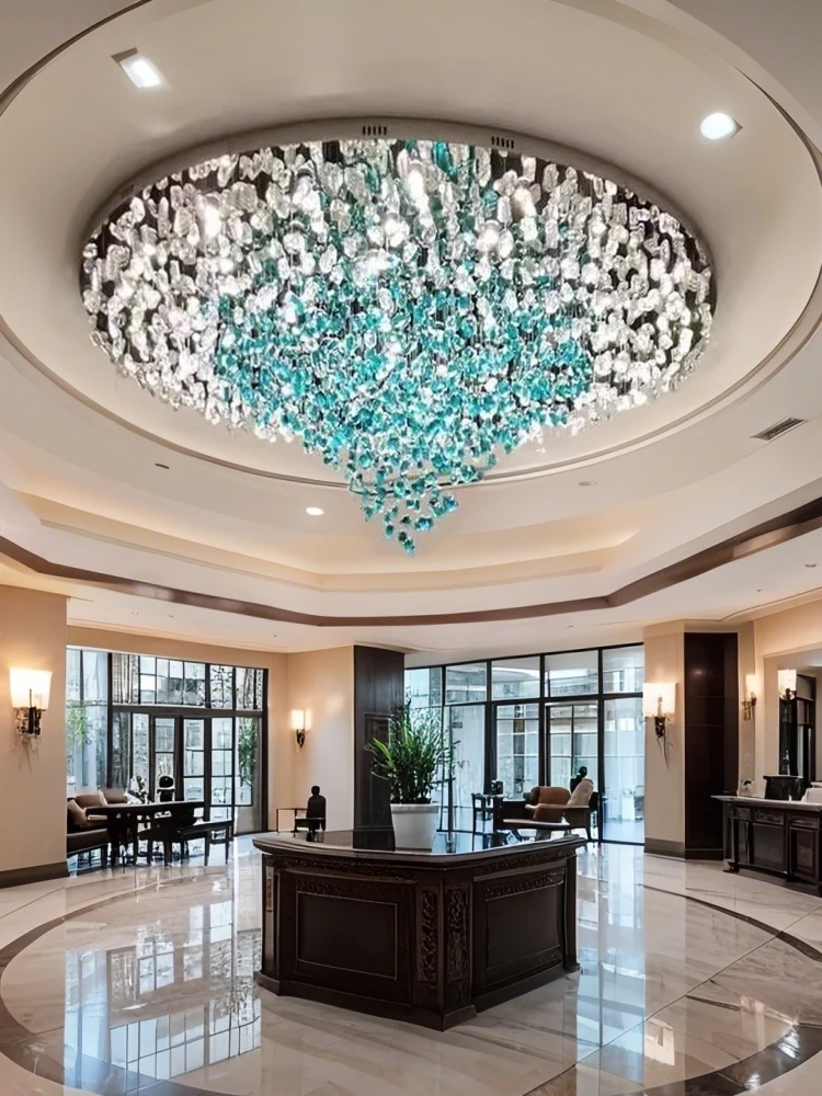 

Распродажа отеля, люстра с высоким потолком, вестибюль, ресторан, коридор, креативный отель, инженерное стекло, художественное освещение, промышленная люстра