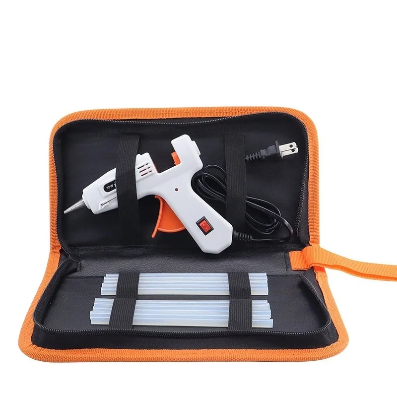 30W Glue Gun Kit with Carry Bag and 10pcs 7mm Glue Sticks for Arts Craft DIY Kit Set