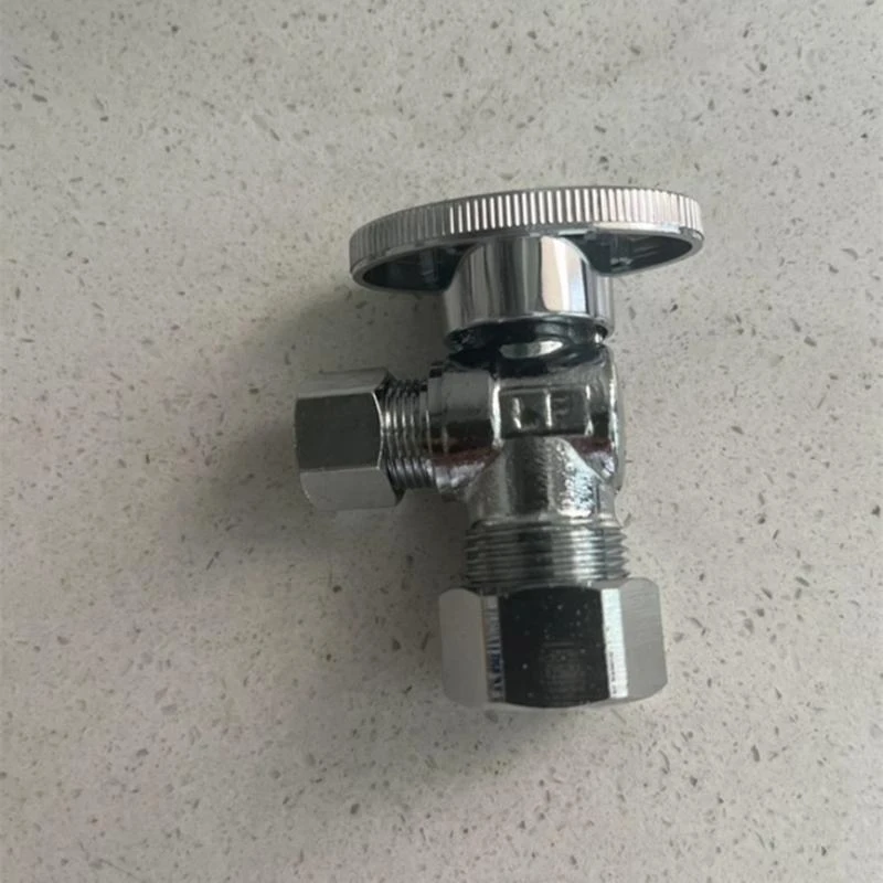 

Durability 5/8"Comps 1/2" Inlet 3/8" Copper Valves for Bathroom Kitchen Plumbing