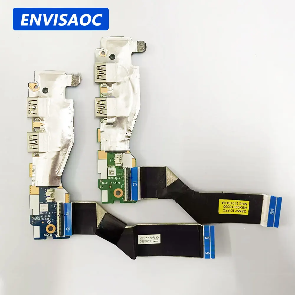 Replace For Lenovo IdeaPad 5 15IAL7 15ABA7 15ARE05 15IIL05 15ITL05 15ALC05 Laptop I/O USB Jack Switch Power Button Board Cable