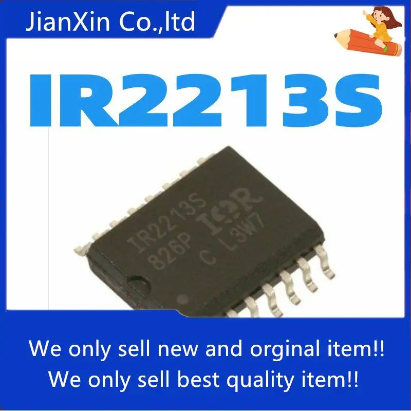 

10 шт. 100% оригинальный новый драйвер IC IR2213S IR2213 IR2213STRPBF SMD SOP16