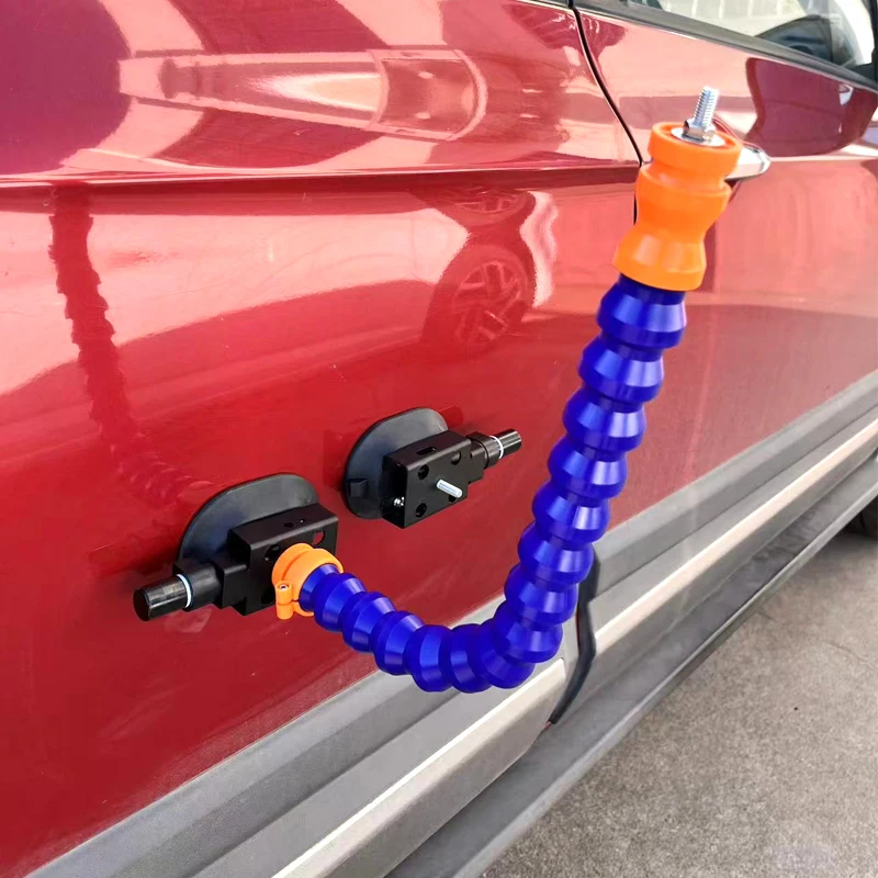 Oval Pump Rubber Cups For Car Dent Repair Light Gooseneck Pipe Accessory  Pump Suction Cups For PDR
