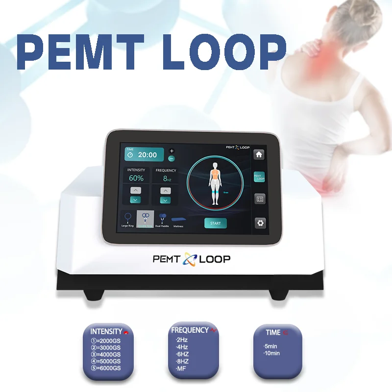 PEMT  LOOP physio magneto Therapy Machine for Horse Human Pain Rehabilitation equipment