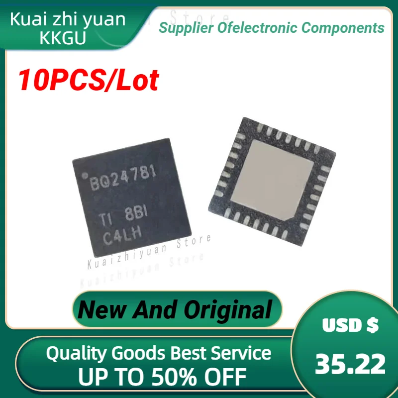 10PCS/Lot New And Original BQ24781RUYR BQ24781 BQ24781RUYT 24781 QFN-28 Quality Goods