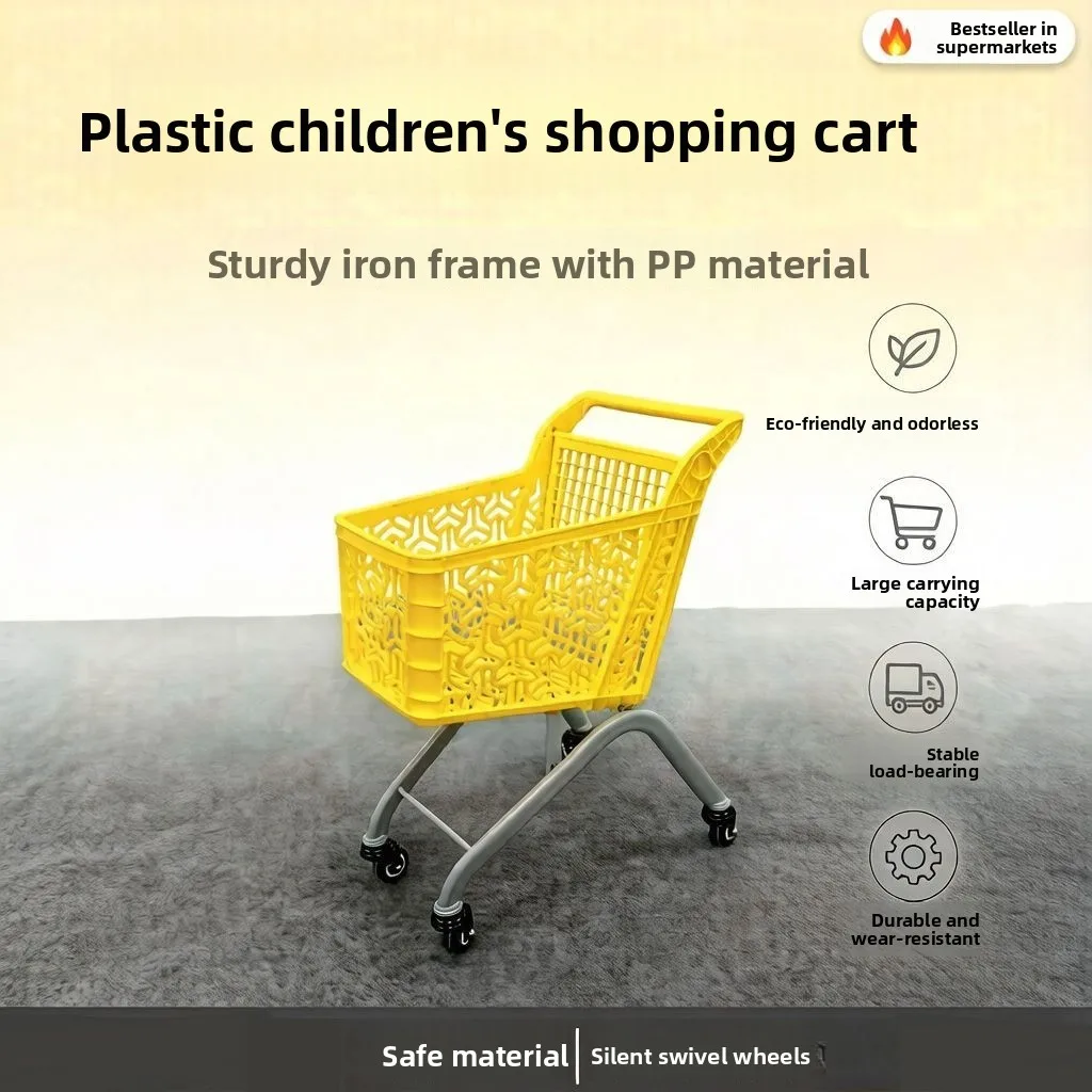 children's-shopping-cart-portable-hand-pulled-cart-role-playing-props-female-baby-car-supermarket-storage-organizer