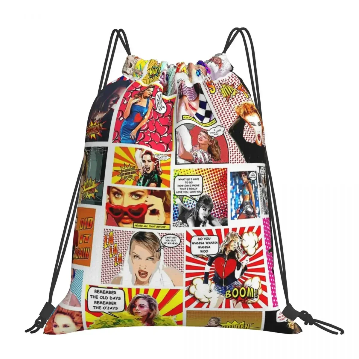 

Kylie Minogue.....Even MORE POW Wow K35 Backpacks Drawstring Bags Drawstring Bundle Pocket Shoes Bag BookBag Man Woman School