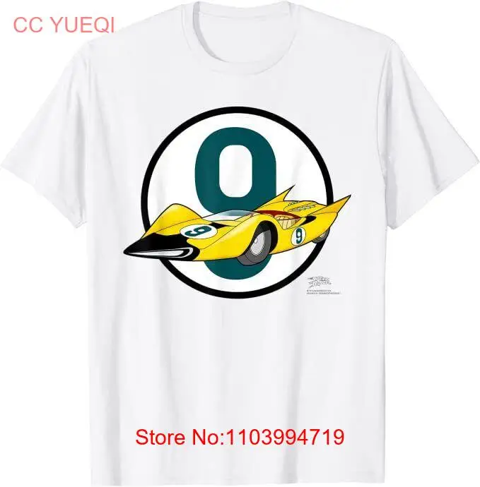 Speed Racer Mach GoGoGo Shooting Star Car T-shirt White Tatsunoko Pro JP LTD