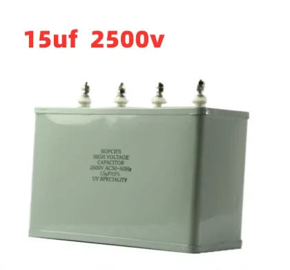 

Специальный конденсатор для УФ-ламп 15UF2500V, компенсационный конденсатор переменного тока для высоковольтного трансформатора фотополимеризационной машины