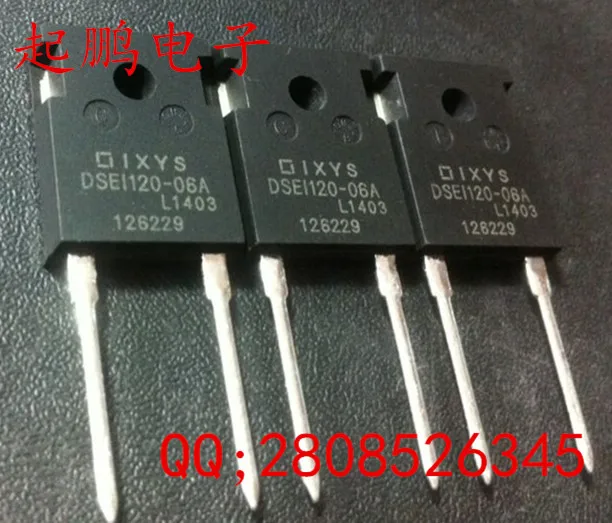 

Free Delivery.DSEI120-06A 120A 600V TO-247
