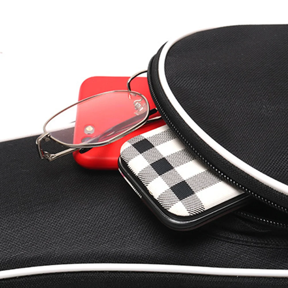 

1pc 21 Inch Oxford Cloth Ukulele Bag Guitar Pouch With Pockets Small Guitar Case Pockets For Kids Travel Storage Gig Bag Black
