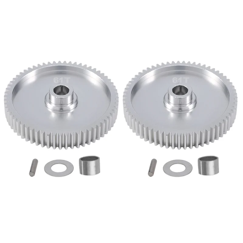 2X معدن 61T حفز والعتاد 51004 ل طامية TT01 TT01D TT01 TT01E 1/10 RC ترقية أجزاء السيارة الملحقات