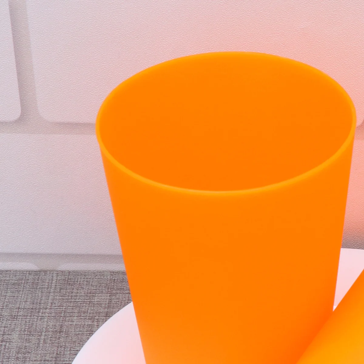 

12Pcs Plastic Water Cups Reusable Juice Cups Colorful for Party Home Cafe Restaurant Outdoor Events Plastic Drinking Cup