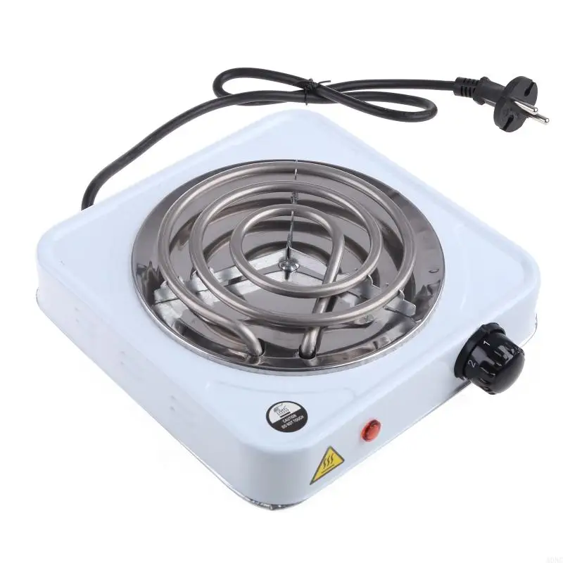 A0NC Portable Electric Iron for Burner Single Stove Mini Hotplate Adjustable Temperature Home Kitchen Cook Coffee Hea