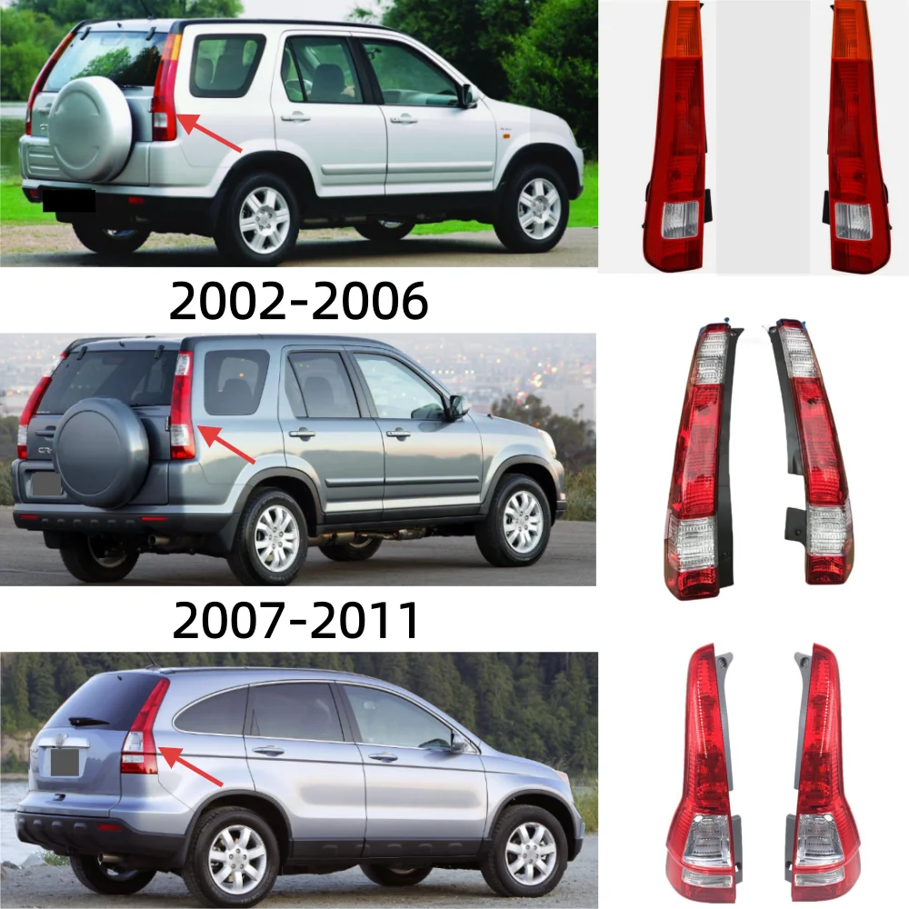 

Для Honda CRV 2002-2011 автомобильный задний бампер, тормозной фонарь без лампочек в сборе OE: 33501-S9A-A00/33501-S9A-J01/33501-SWA-H01