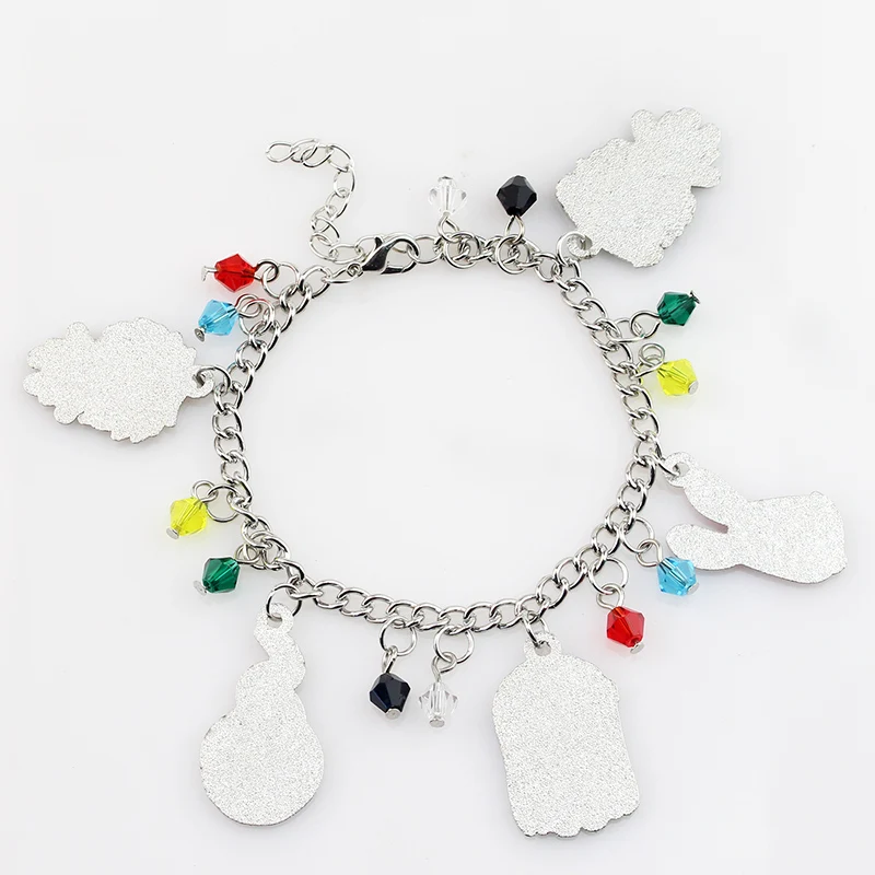 Anime Toilet-bound Hanako-kun Charm Bracelets Yugi Amane Cosplay Bangle Bracelet Earrings Unisex Trendy Accessories Men Women Gi