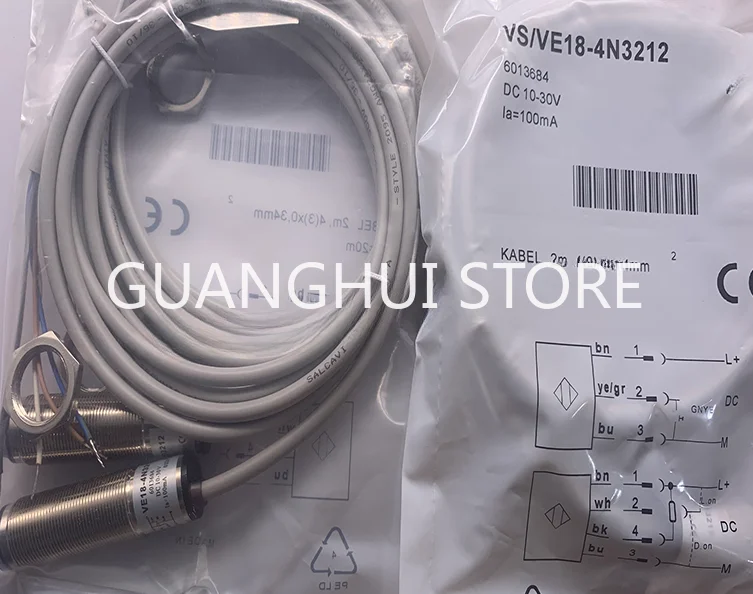 

VS/VE18-4N3212/4P3212/4P3112/4N3112 New Pair of Photoelectric Switch SensorsIn-stock and fast delivery