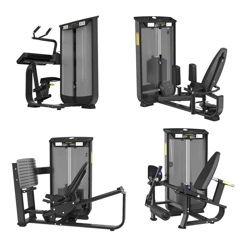 Professional Cross Cable Machine Pin Loaded Gym Equipment For Bodybuilding Targets Core Muscles