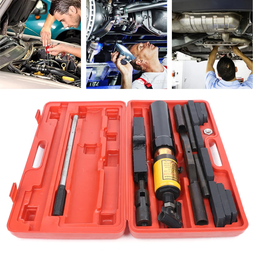 

10T Hydraulic Cylinder Liner Puller Sleeve Remover Tool for 80-135mm Engine with Box Professional Tool