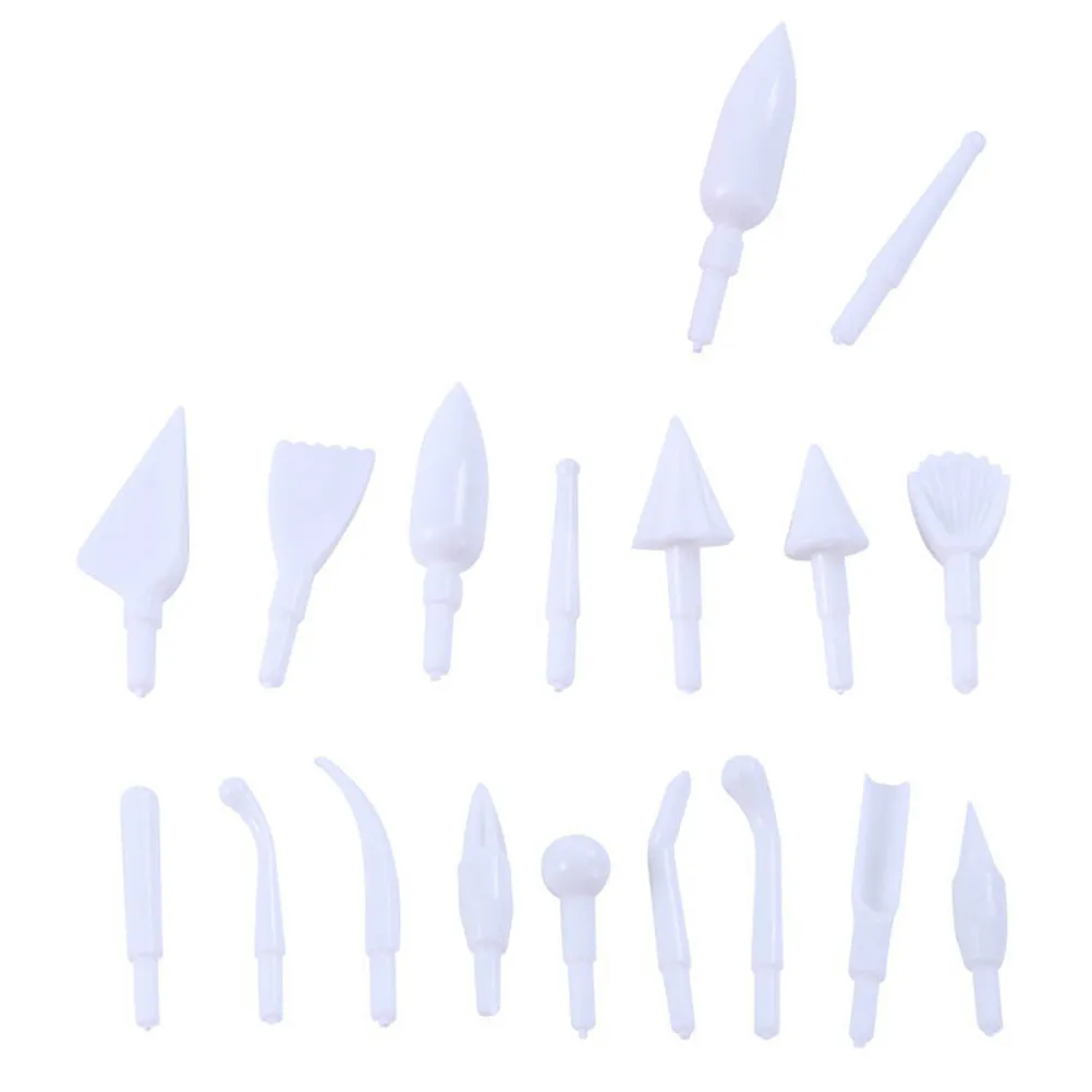 8Pcs Sugar Craft Modelling Tool Set for Fondant Paste Marzipan Clay Cake Decorating Sculpture Pen Kit Professional Baking