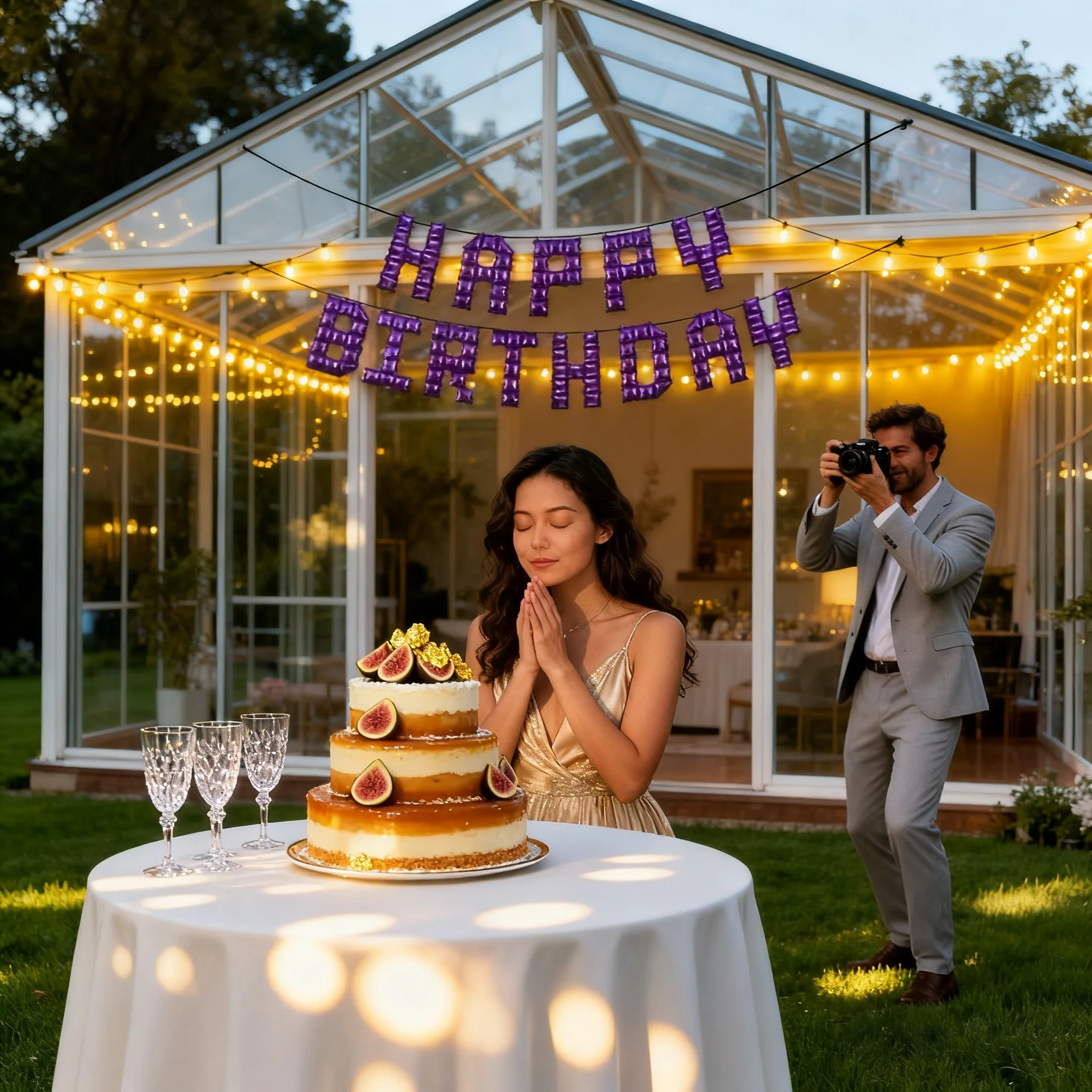 

16 Inch Happy Birthday Balloons Banner Purple Foil Letters Helium Balloon Set for Wedding Party Baby Shower Decoration Supplies