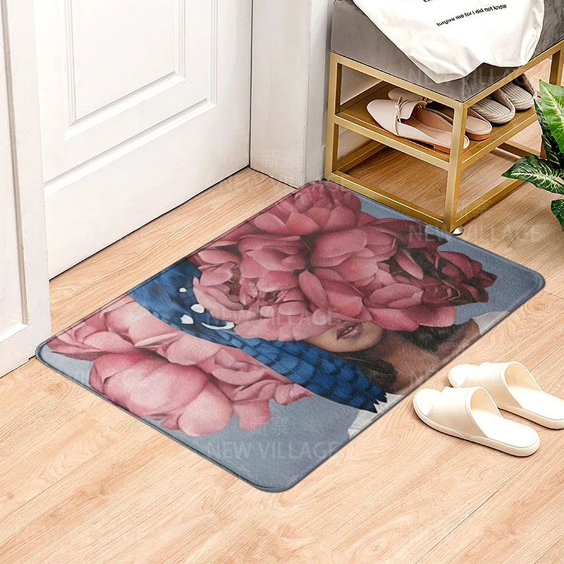 House entrance carpet Home Natural and Animal Styles doormat Room Bath mat Foot mat bath non-slip Kitchen water absorption mat