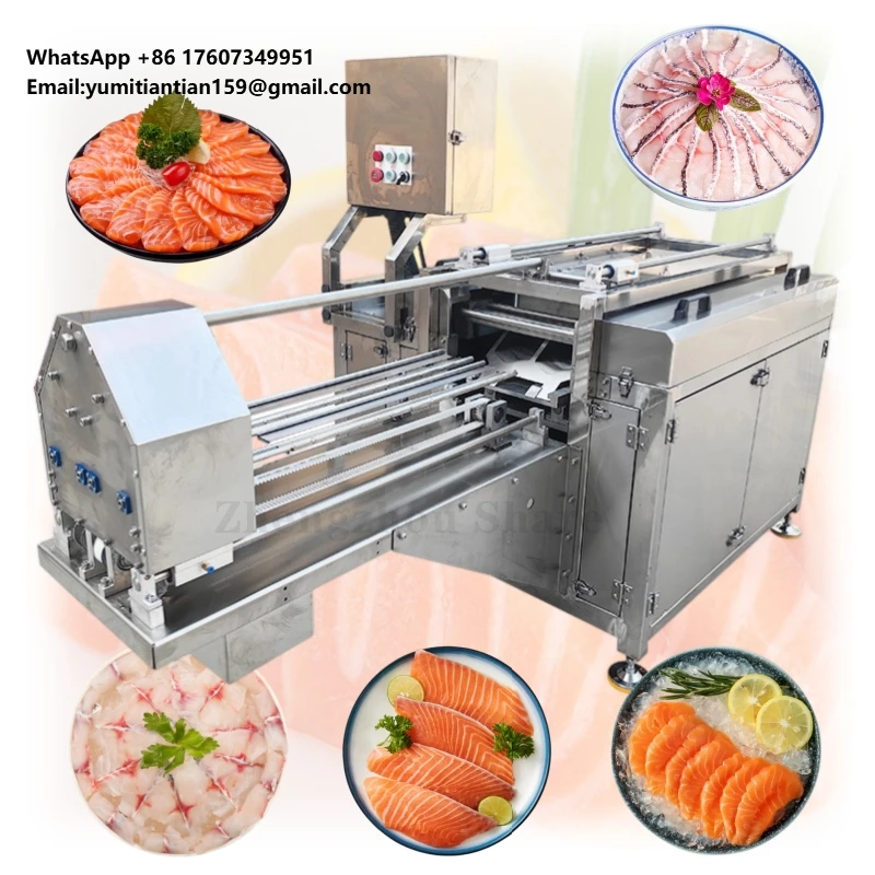 

Commercial Aquatic Products Fish Cutter Machine Automatic Fish Fillet Machines for Fish Processing