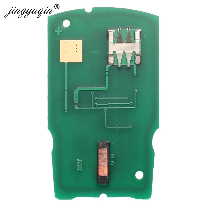 jingyuqin 4 botões remoto Key Fob 315 / 315LP / 433Mhz / 868Mhz para BMW Série 7 E65 E66 com CHIP ID46 7953 CAS1 Sistema HU92 SEM CORTES