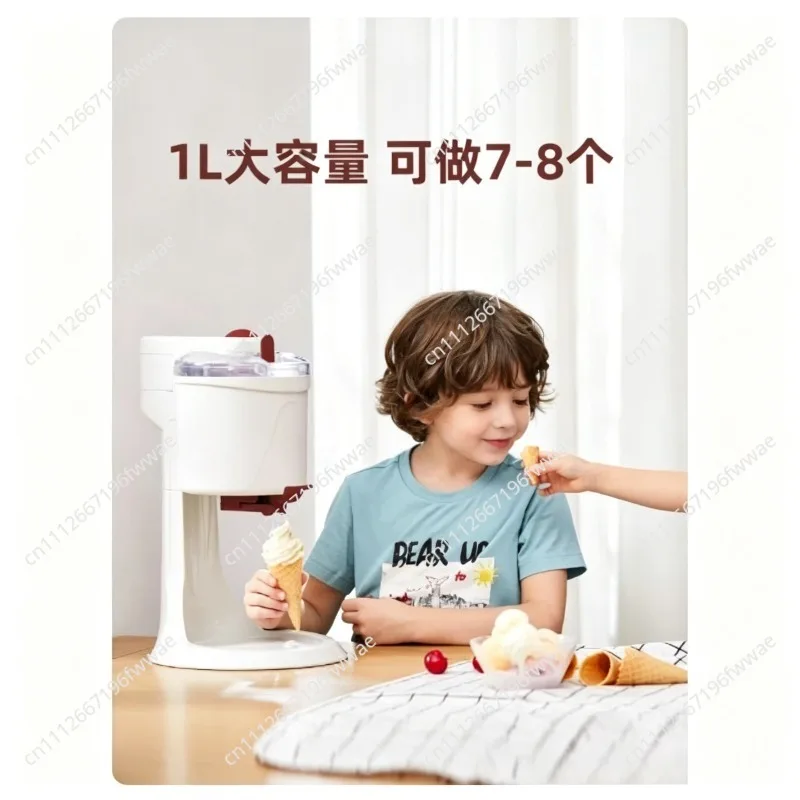 Home Small Fully Automatic Ice Cream Maker DIY Ice Lolly Machine - Easy Homemade Sorbet And Frozen Yogurt Maker