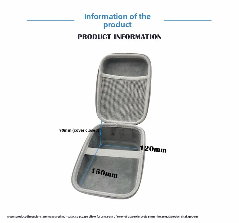حافظة واقية لمراقبة ضغط الدم Omron - حقيبة حمل EVA مقاومة للصدمات، مناسبة تمامًا ومحمولة #6