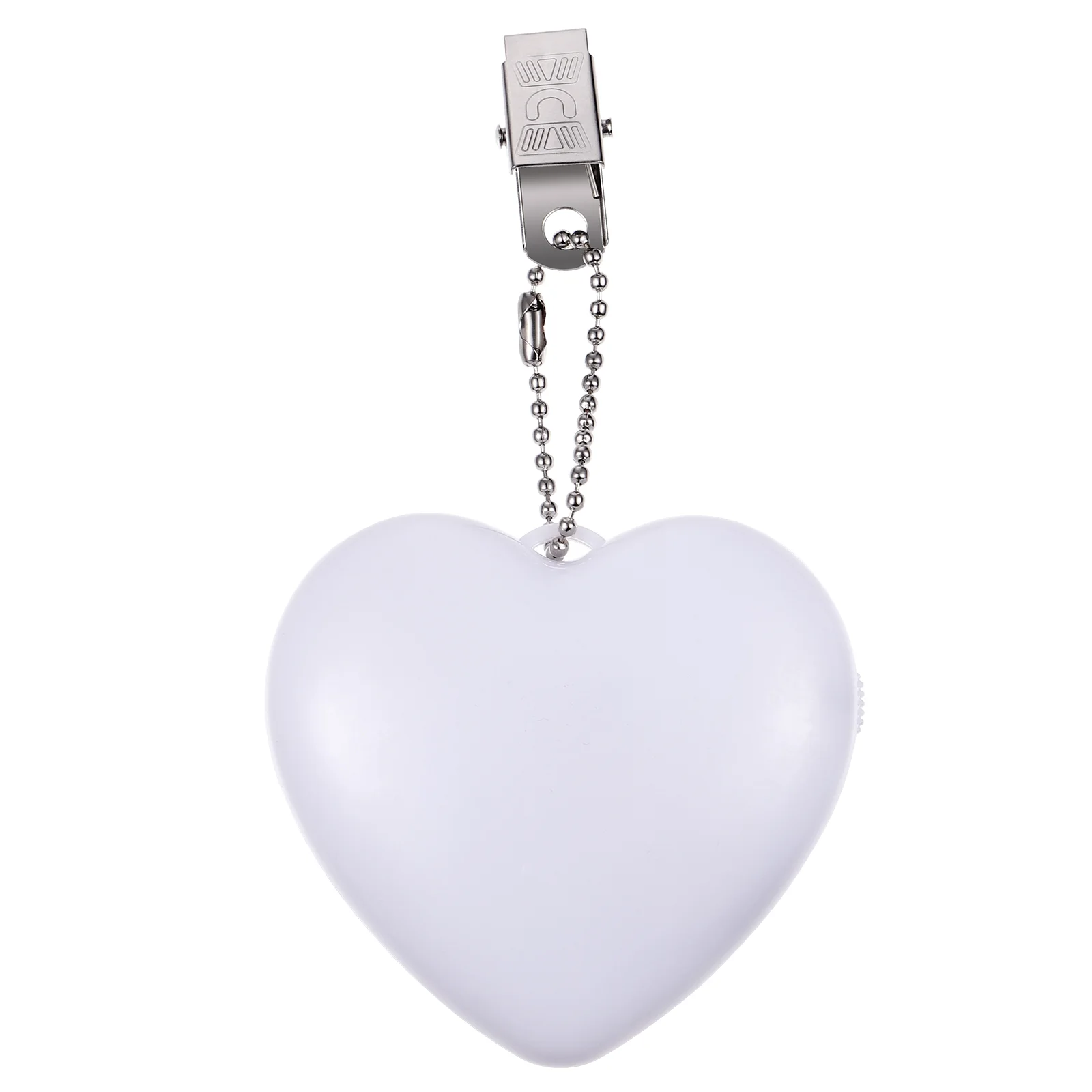 

Handbag Light for Women Handbags Sensor Activated Heart Shaped Mirror with Lights Purse