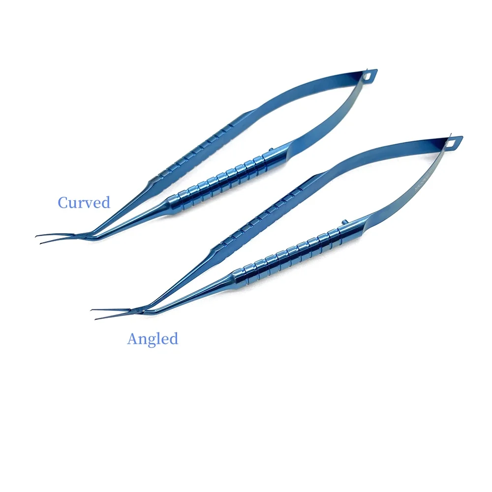 1pc Titanium Inamura Capsulorhexis Forceps Ophthalmic Forceps Ophthalmic Instrument Microscopy tearing tweezers