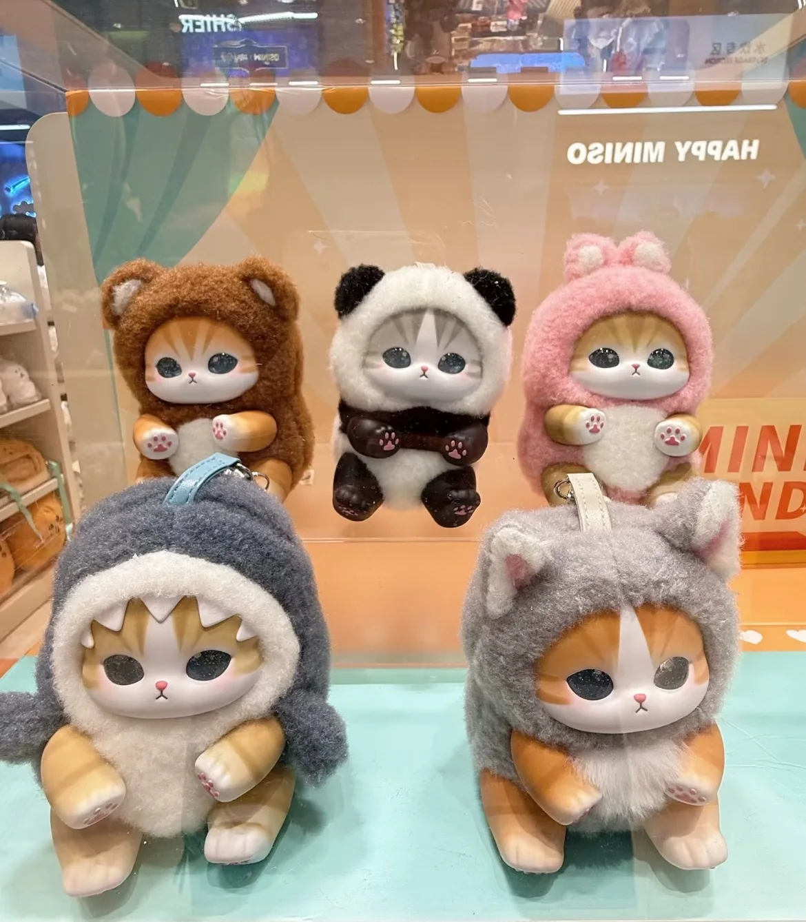 

В наличии Mofusand виниловая серия слепая коробка Mystery Boxes Кукла Модный игровой комплект орнаментов Модель куклы Плюшевые куклы Сюрприз Игрушка Gife