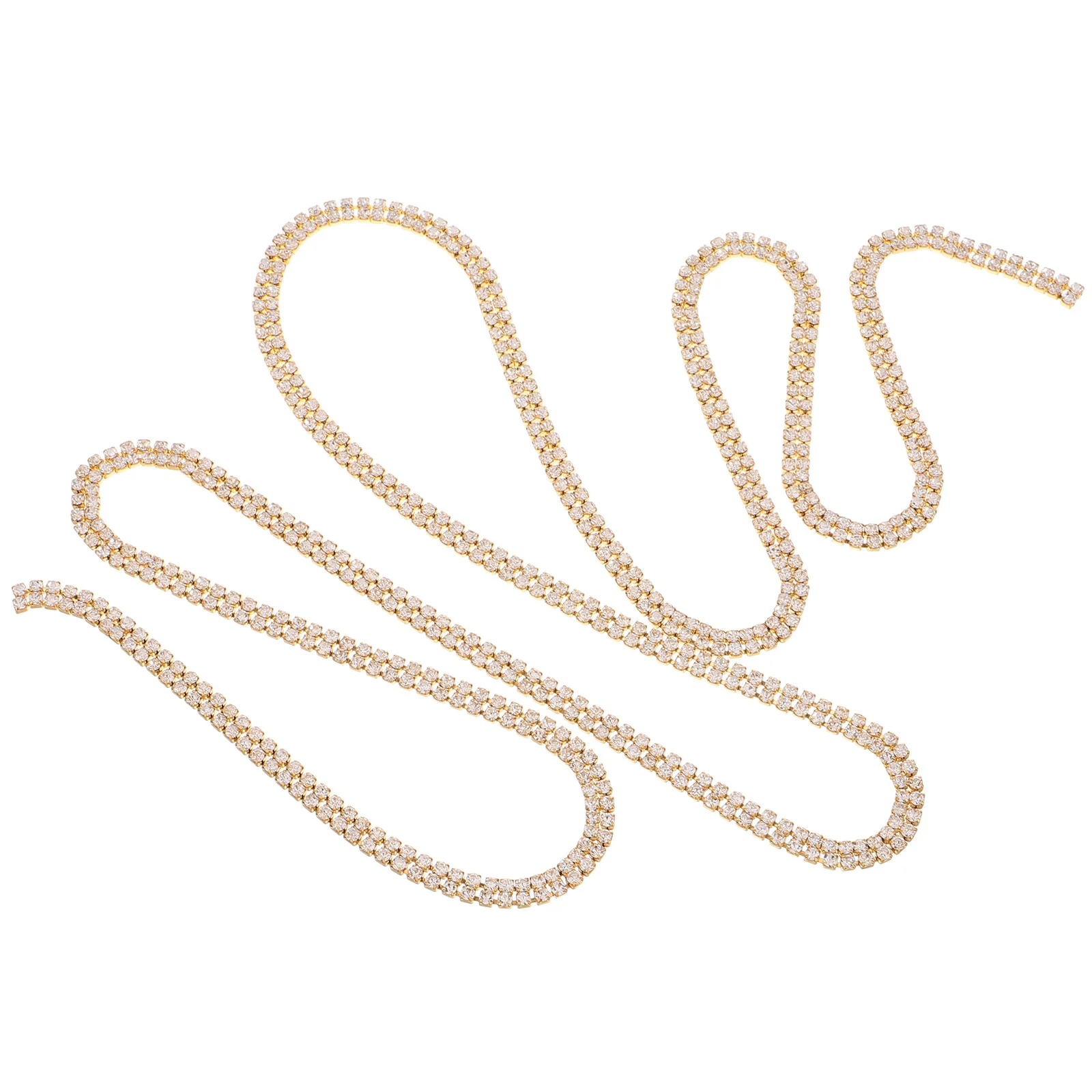 شلال حجر الراين مخلب سلسلة تقليم DIY بها بنفسك الملابس فستان الزفاف ديكور الحرفية ملحق سلسلة الزخرفية التشذيب