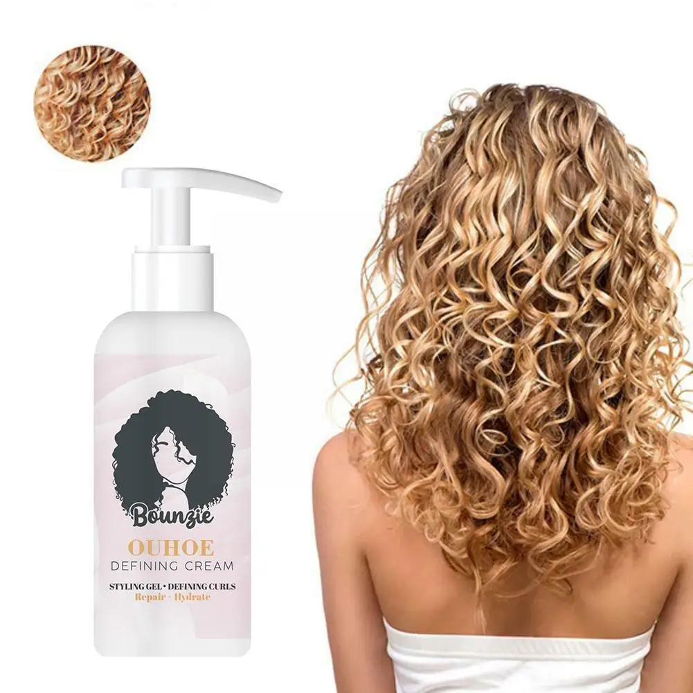 50ml Hair Elastin Perfect Curly Hair Quick-acting Prevent Hairstyle Elasticity Control Restore Hair Frizz, Styling Cream Ca R4T9