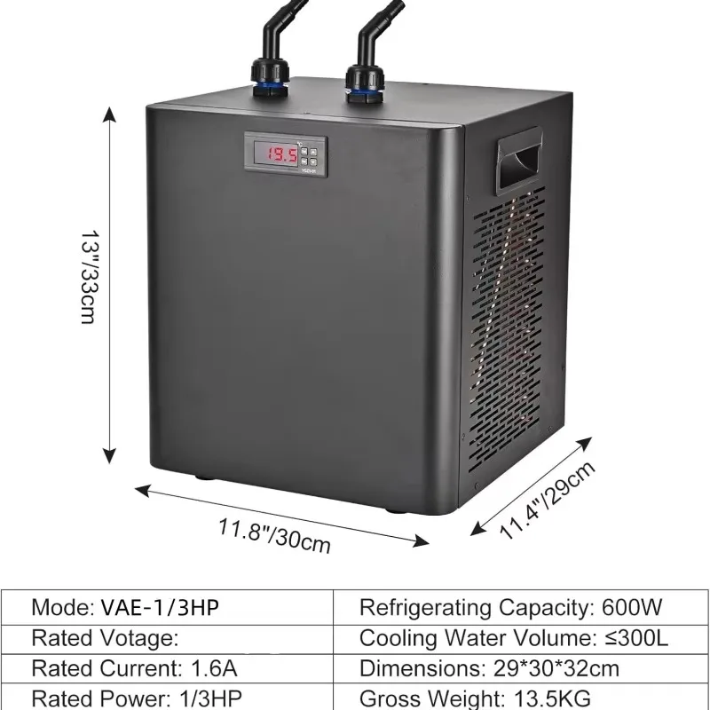 YTYIN Vanace Athletes Sports Recovery XXL 735L 185 Gal Oval Inflatable Cold Plunge Ice Bath Tub With 0.5hp Water Chiller