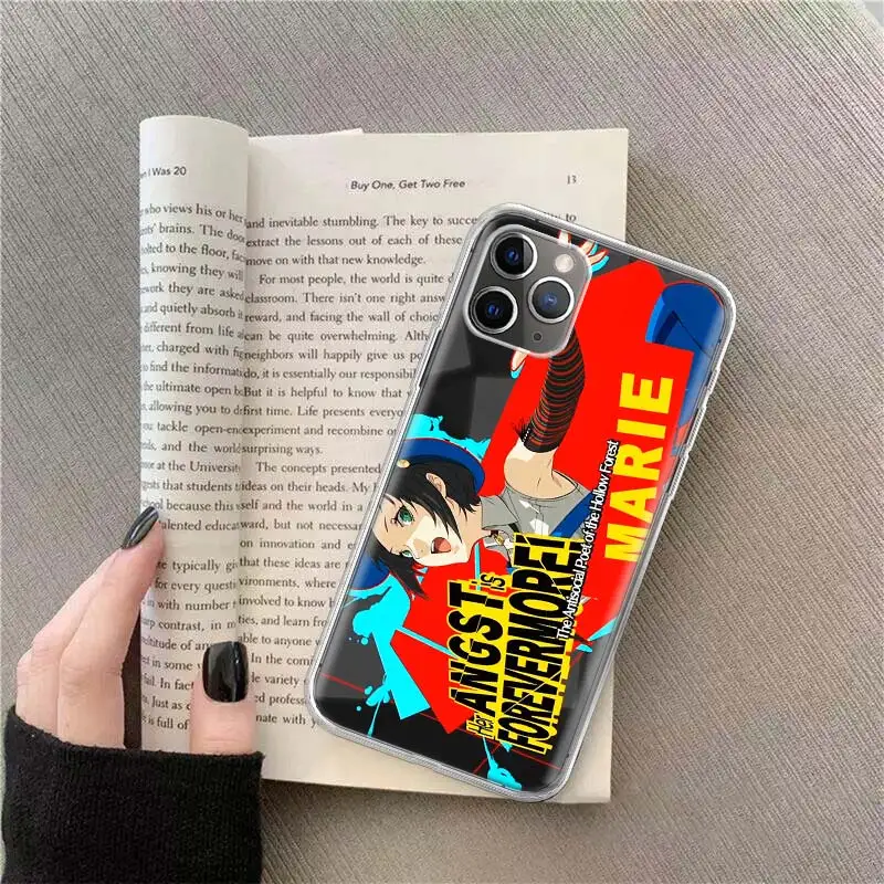 Persona 4 Anime Phone For Apple Iphone 12 13 Mini 15 Pro Max 11 Pro 14 Plus 16 Pro Max 16E Case Shell Cover Clear TPU Protectiv