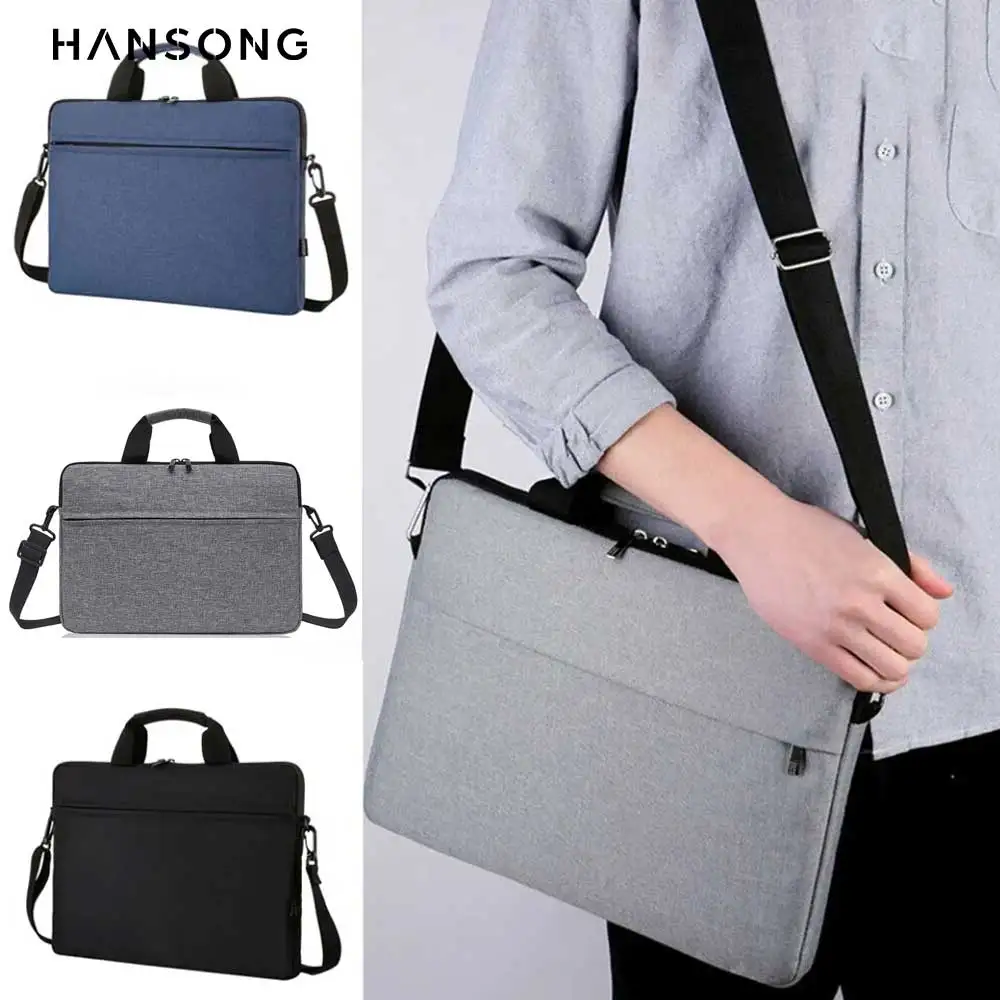Business Laptop Bag Case Shoulder Tote Bag Notebook Bag Briefcase For 13-15.6-Inch Macbook Air Pro HP Huawei Asus Dell handbag