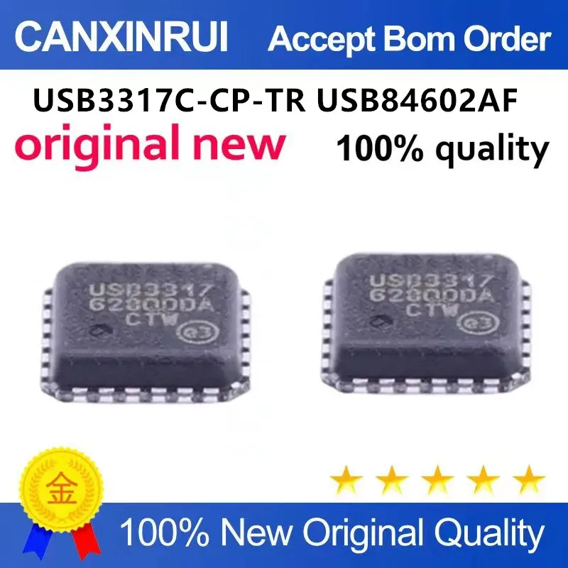 

Original New 100% quality USB3317C-CP-TR USB3317 USB84602AF USB84602AF-B-001080-V03 Integrated circuit IC chip