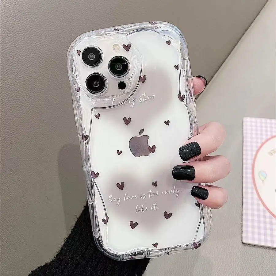 Case For VIVO Y22S Y36 Y76 Y02S Y17S Y21 33S Y21S Y35 Y15S Y15A Y16 Y20 V21E V29E V23E V25 V23 V27 Pro Cover Love Heart Bracelet