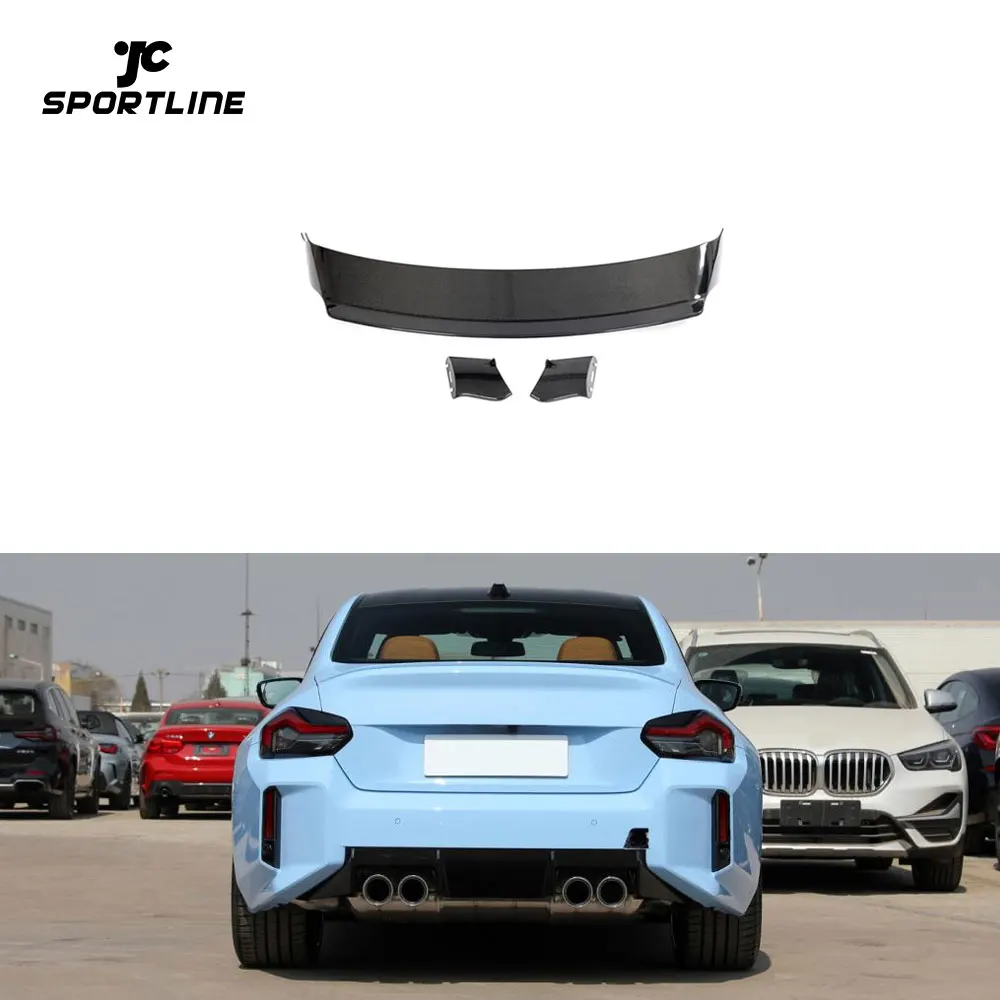 

Factory Made G87 M2 Carbon Fiber Rear Wing Spoiler For BMW G87 M2 For BMW G87 M2 Base Coupe 2-Door 2023-2024