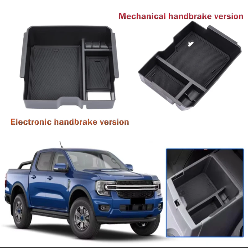 

Car Armrest Organiser Storage Box for Ford Ranger Everest 2022 2023 Centre Console Tray