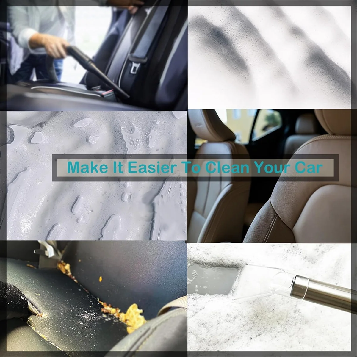 Tête d'aspirateur à percussion transparente, buse de sol, buses de nettoyage de tapis de canapé, pièces d'aspirateur