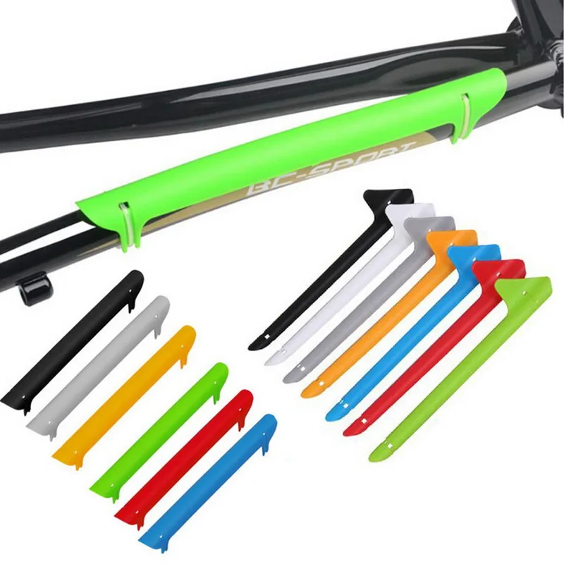 Solid Plastic Bike Chain Guard Protector Bicycle Frame Cover for Cycling Accessories Chainstay Protector MTB Bike Riding Parts