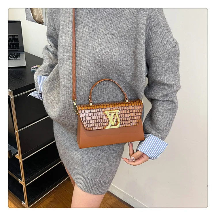 

Upscale-elegant 2025 New Ladies Luxury Brand Leather Crossbody Bag Famous Designer Popular Classic Casual