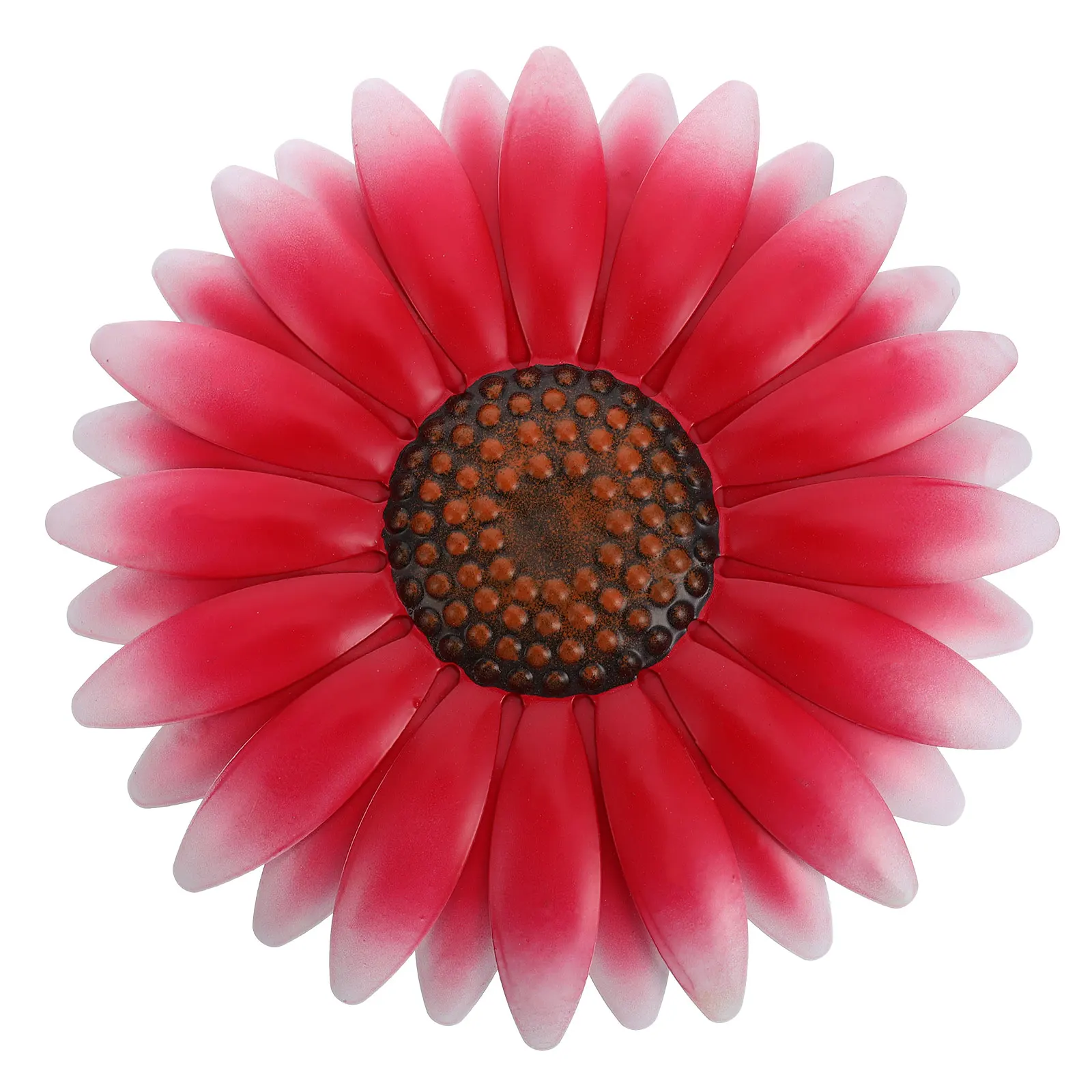 

Iron Flower Wall Hanging Craft Red Smooth Edges Eco Flower Wall Decor Friendly Easy Install Decor Birthday Gift