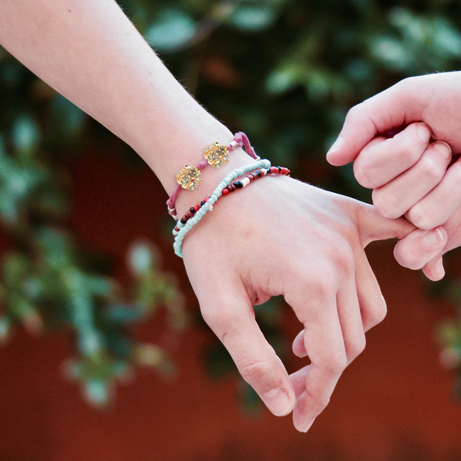 

90 шт. браслет с бриллиантовыми бусинами, ювелирные изделия, разделитель со стразами для браслетов, свободные ювелирные изделия, встроенные стразы для путешествий