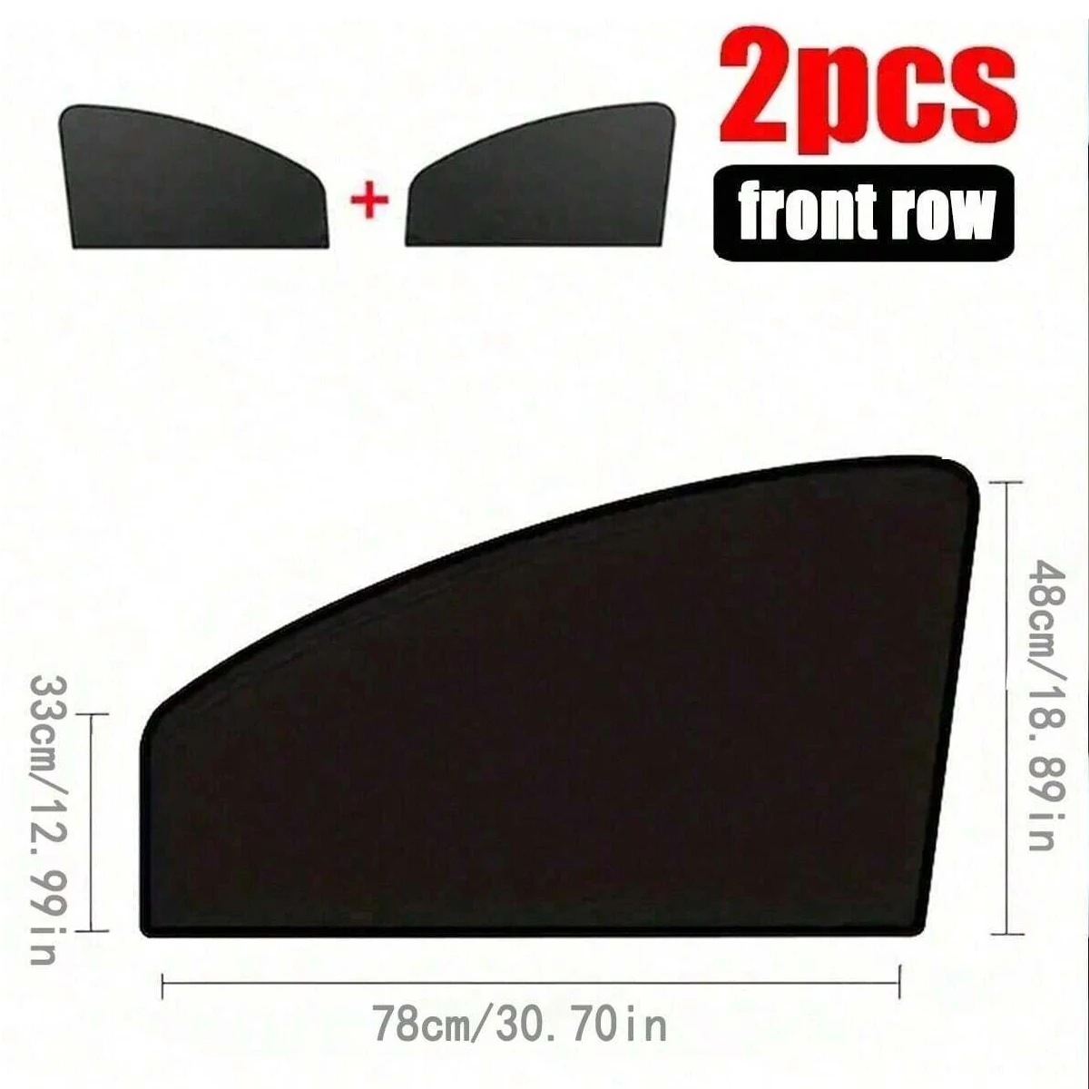 Magnetic Curtain Protectors, Side Window Sunshades, UV Protection, Suitable for Most Models, Universal in All Seasons — 1